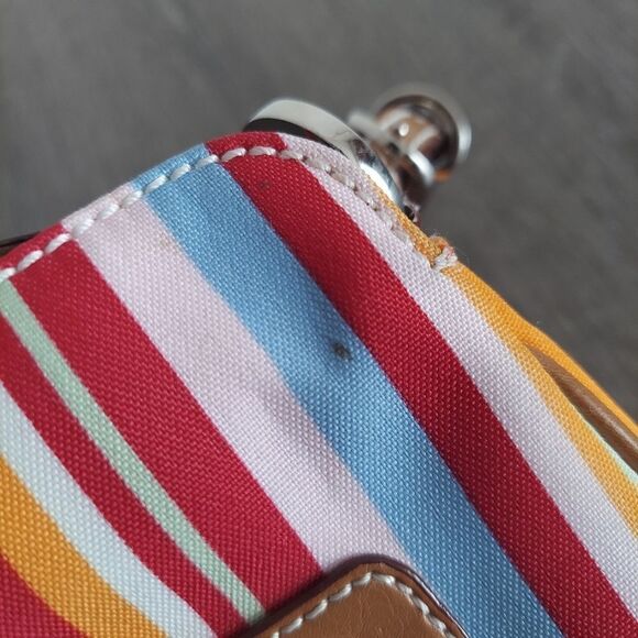 Tommy Hilfiger Multicolor Striped Handbag - Picture 10 of 10